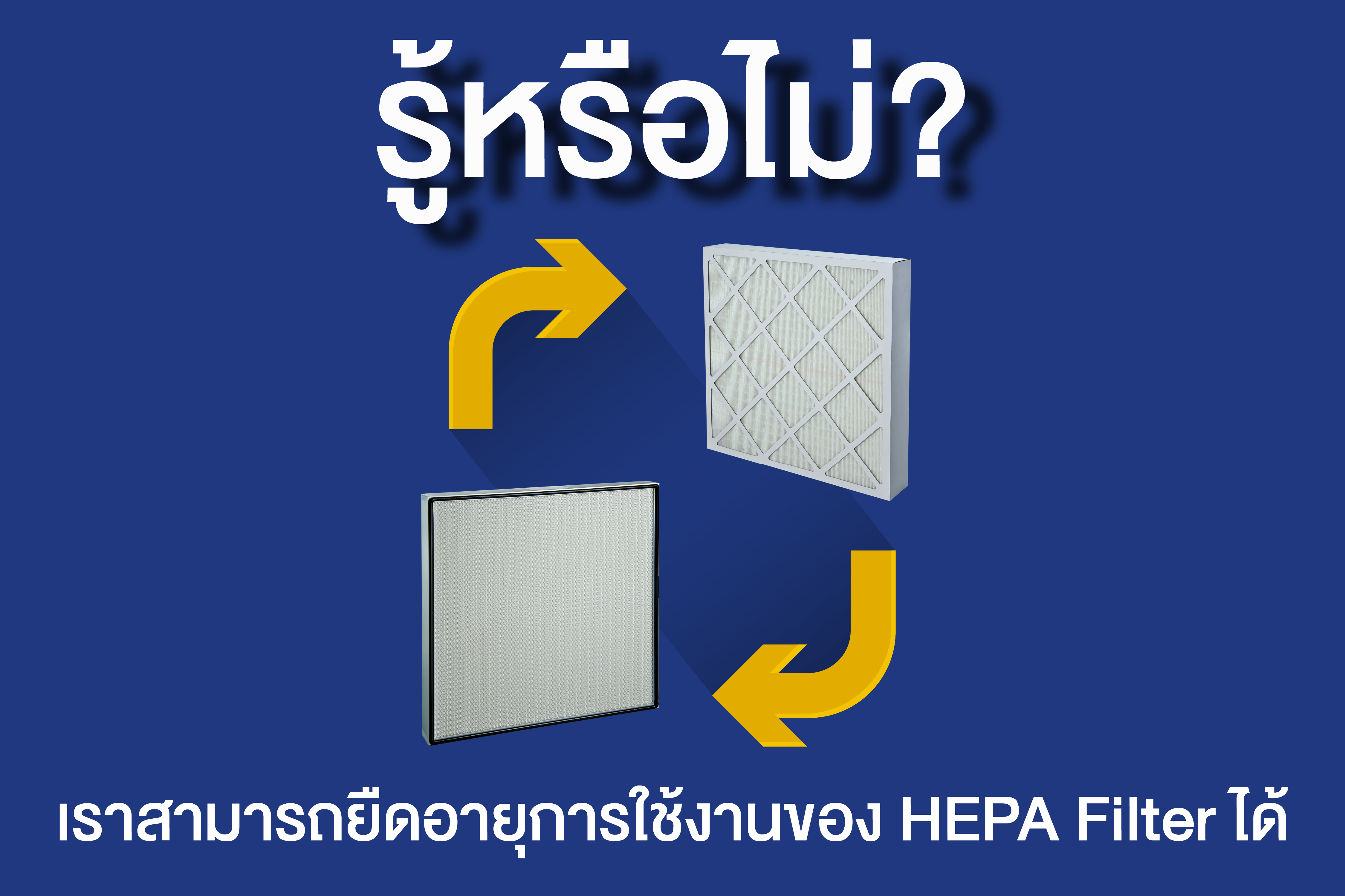 วิธีดูแล HEPA Filter