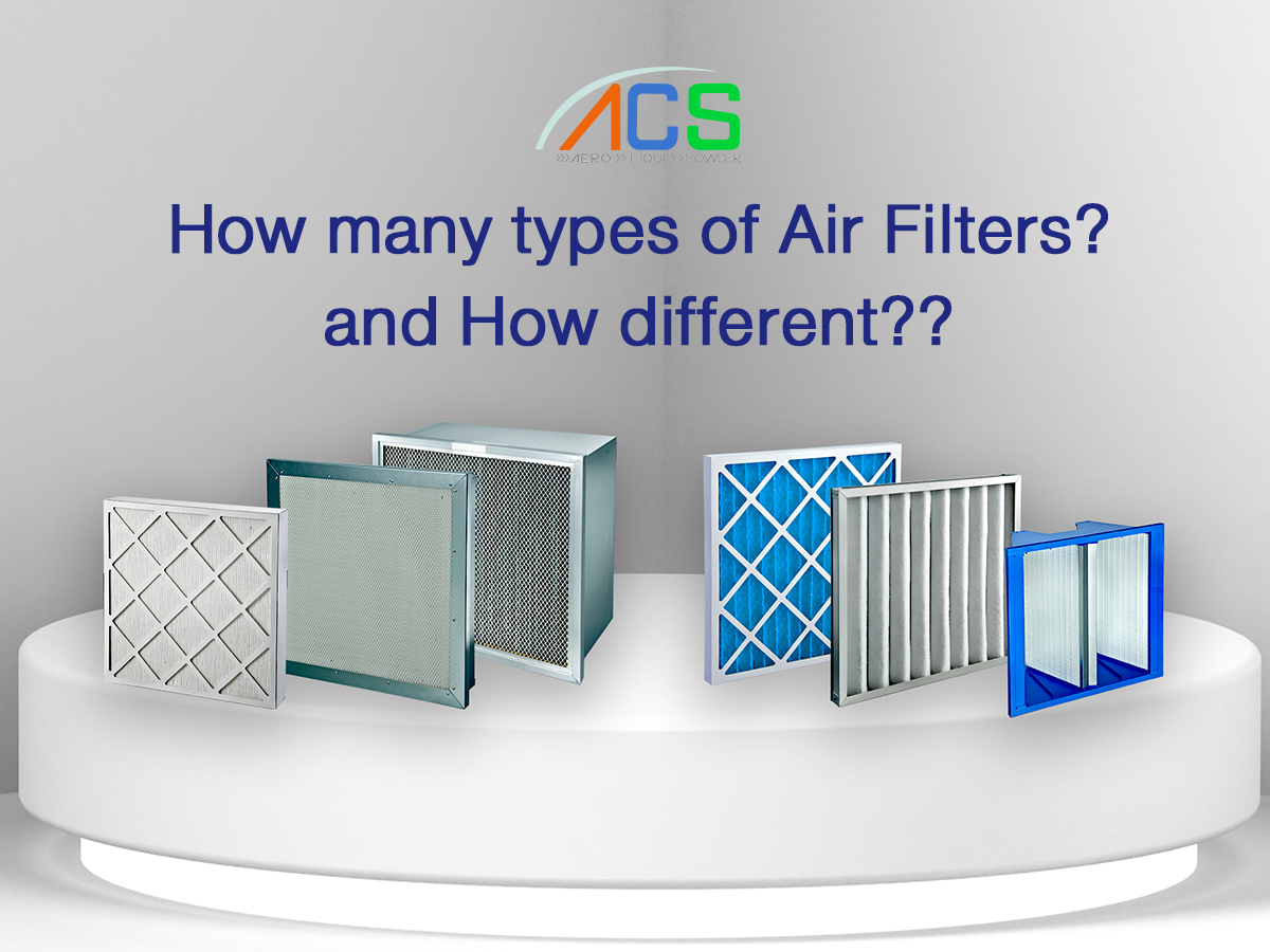 How many types of Air Filters? and How different??